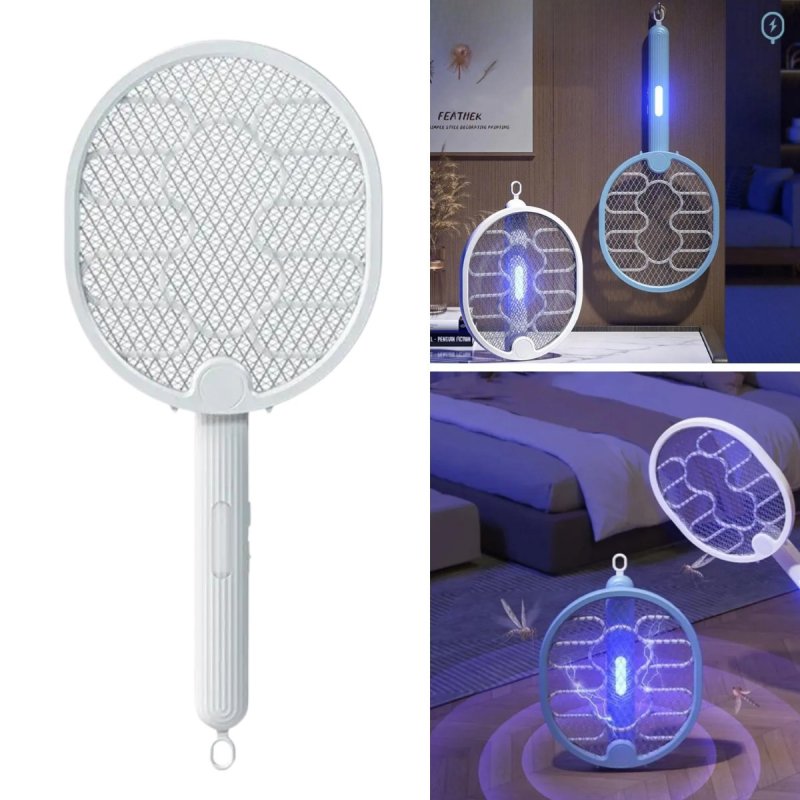Livensense | Haşere Öldürücü | Livensense® Sinek Öldürücü Masaüstü Olabilen Katlanabilir Şarjlı Sinek Raketi 5W 400Mah
