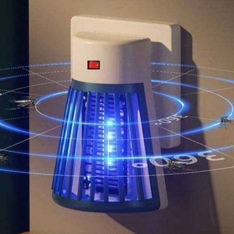 Livensense | Haşere Öldürücü | Livensense® Prize Takılan Uv Işık Sinek Öldürücü Lamba 1W