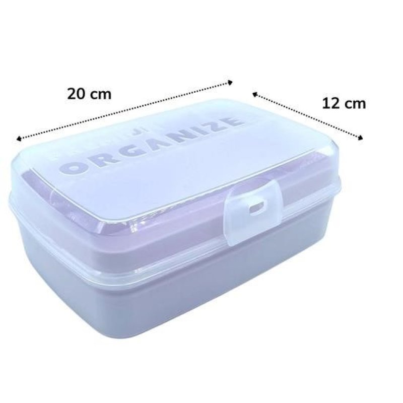 Livensense | Livensense® 12 Bölmeli Çok Amaçlı Takı Toka Kutusu Dikiş Kutusu Kapaklı Organizer Kutusu Bölmeli Kutu | Livensense® 12 Bölmeli Çok Amaçlı Takı Toka Kutusu Dikiş Kutusu Kapaklı Organizer Kutusu Bölmeli Kutu 44