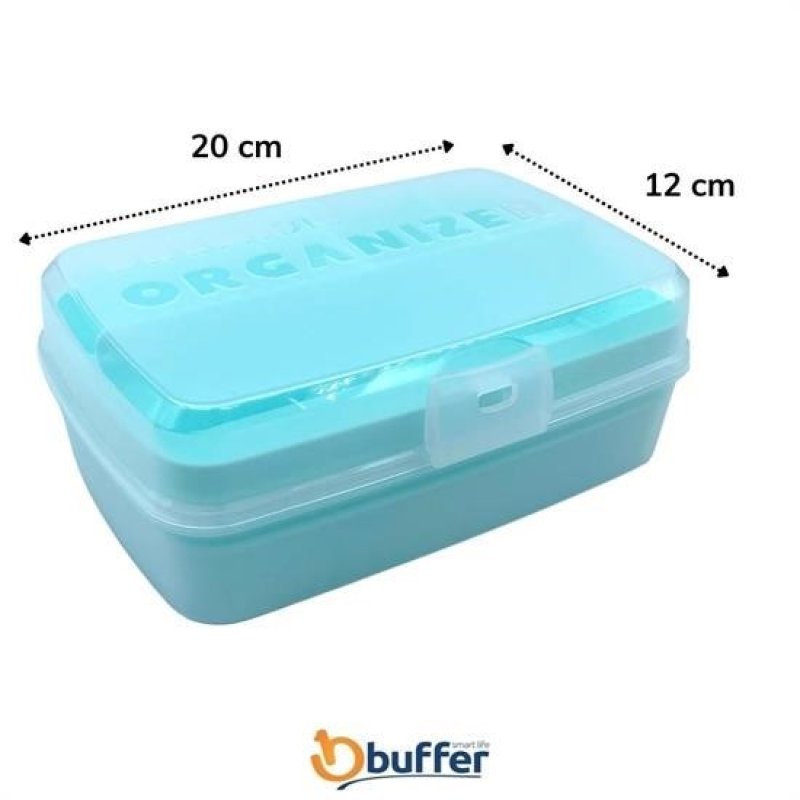 Livensense | Livensense® 12 Bölmeli Çok Amaçlı Takı Toka Kutusu Dikiş Kutusu Kapaklı Organizer Kutusu Bölmeli Kutu | Livensense® 12 Bölmeli Çok Amaçlı Takı Toka Kutusu Dikiş Kutusu Kapaklı Organizer Kutusu Bölmeli Kutu 98